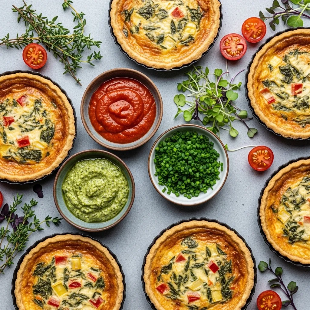 Mini Quiche Board