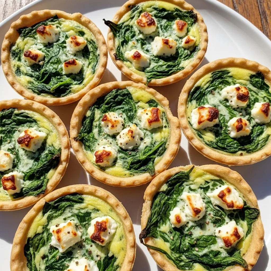 slides-downloader Mini Spinach and Feta Quiches