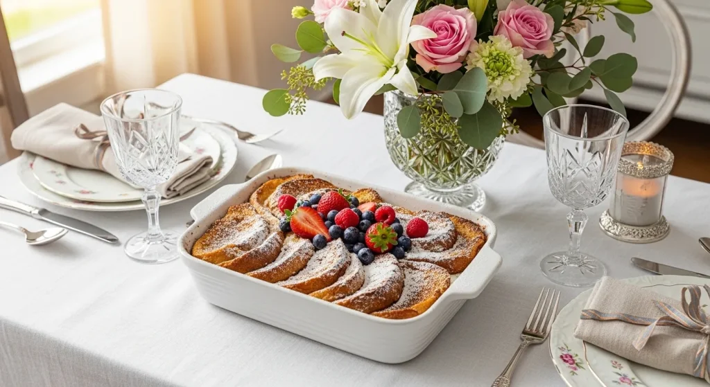 Mother's Day French Toast Casserole