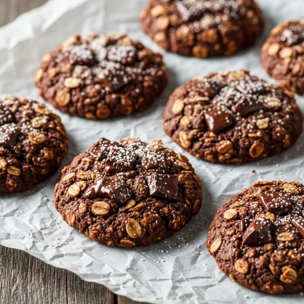 No-Bake Chocolate Oat Cookies