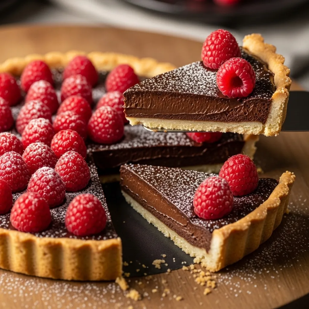 slides-downloader no bake chocolate tart
