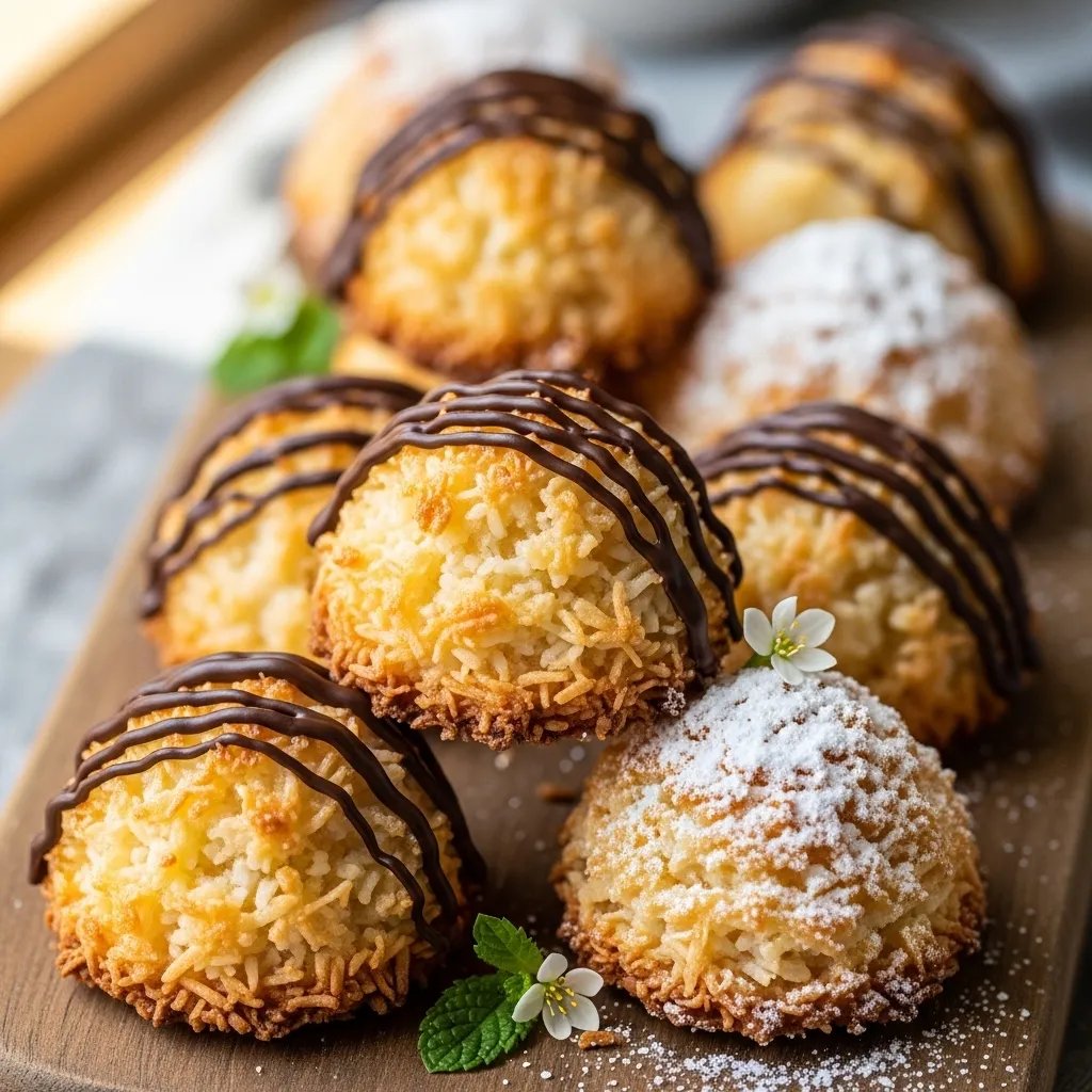 slides-downloader No Bake Coconut Macaroons