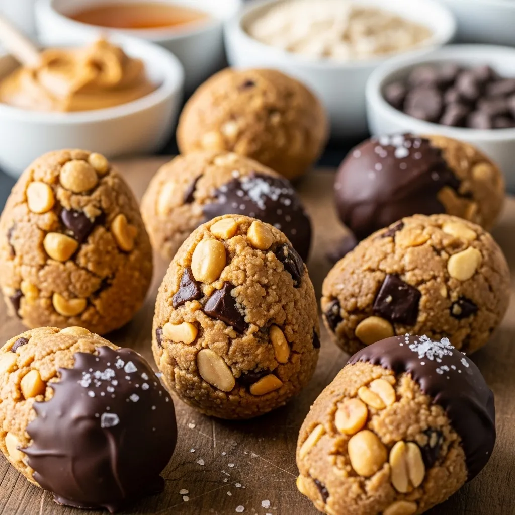 No Bake Peanut Butter Egg Bites