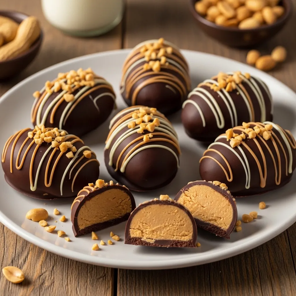 slides-downloader No Bake Peanut Butter Eggs