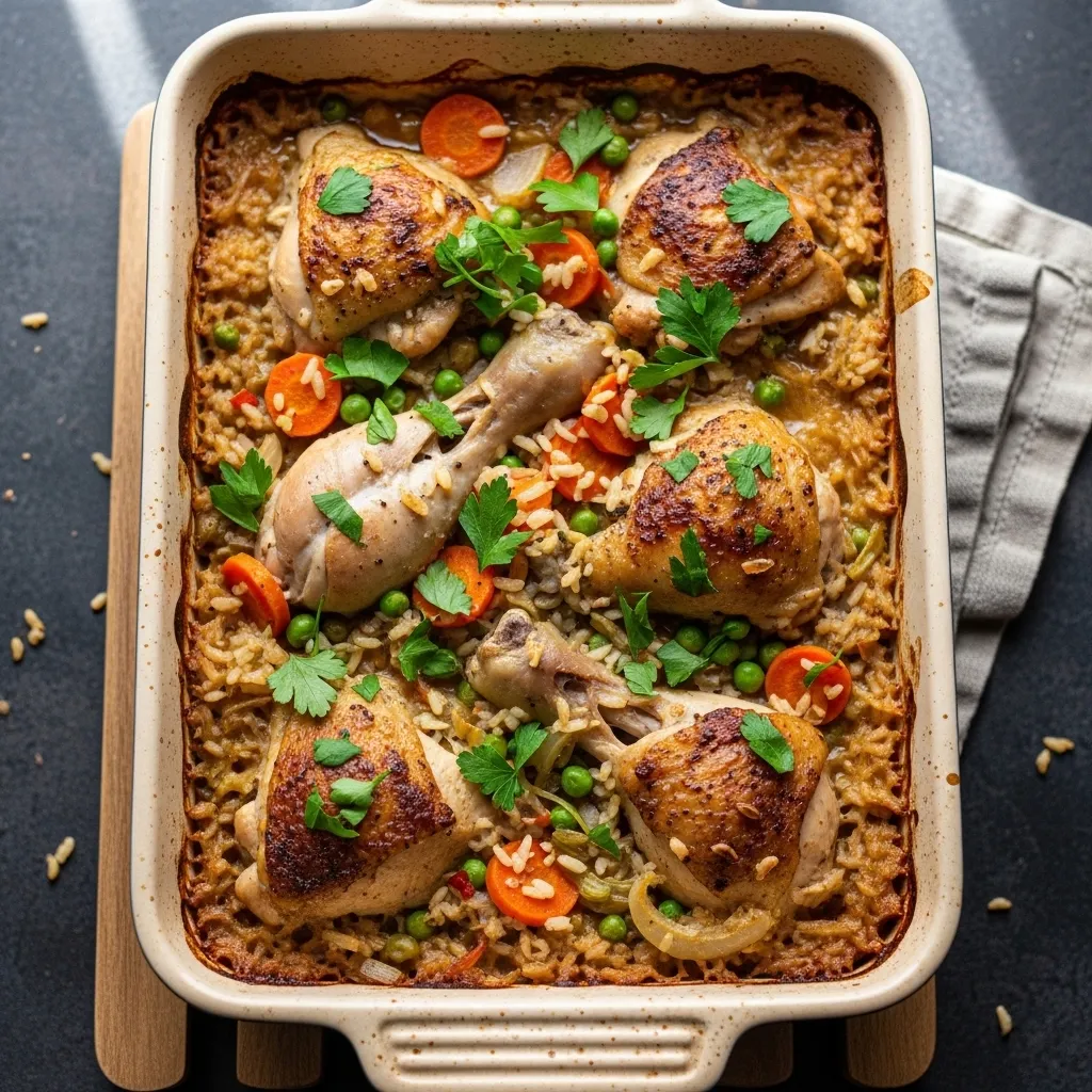 slides-downloader Oven Baked Chicken and Rice