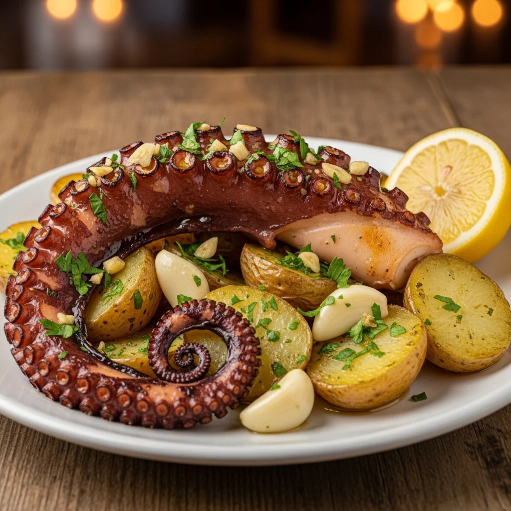 Polvo à Lagareiro (Roasted Octopus)