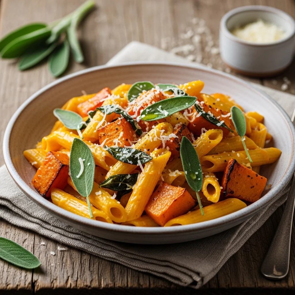 slides-downloader Pumpkin and Sage Pasta (Pasta al Zucca)