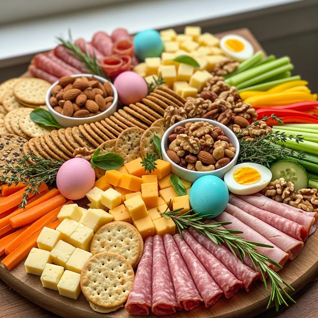 Savory Easter Snack Board