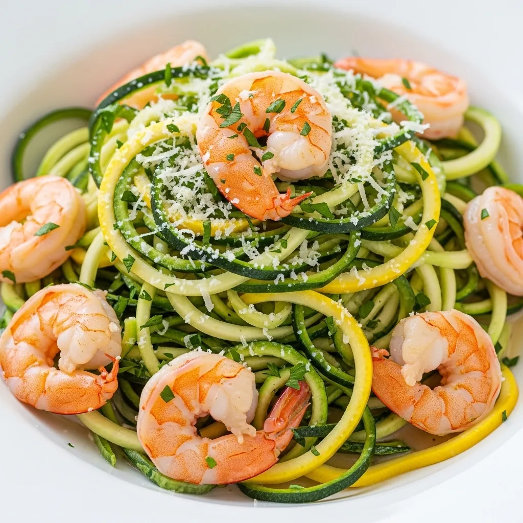 Shrimp Scampi with Zucchini Noodles