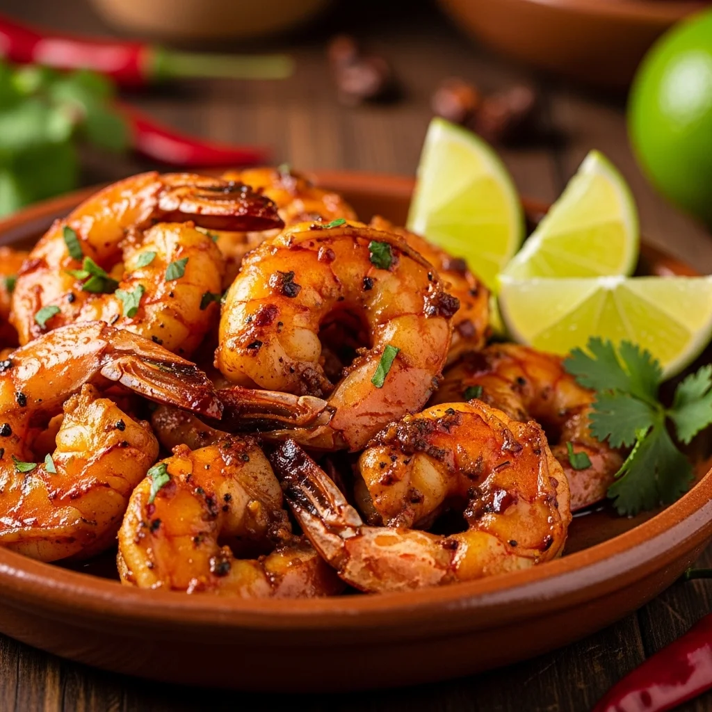 slides-downloader Shrimp in Chipotle Sauce (Camarones a la Crema de Chipotle)