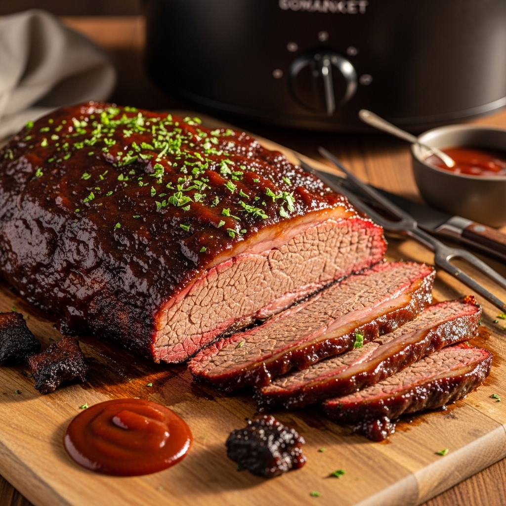 slides-downloader Slow Cooker BBQ Beef Brisket
