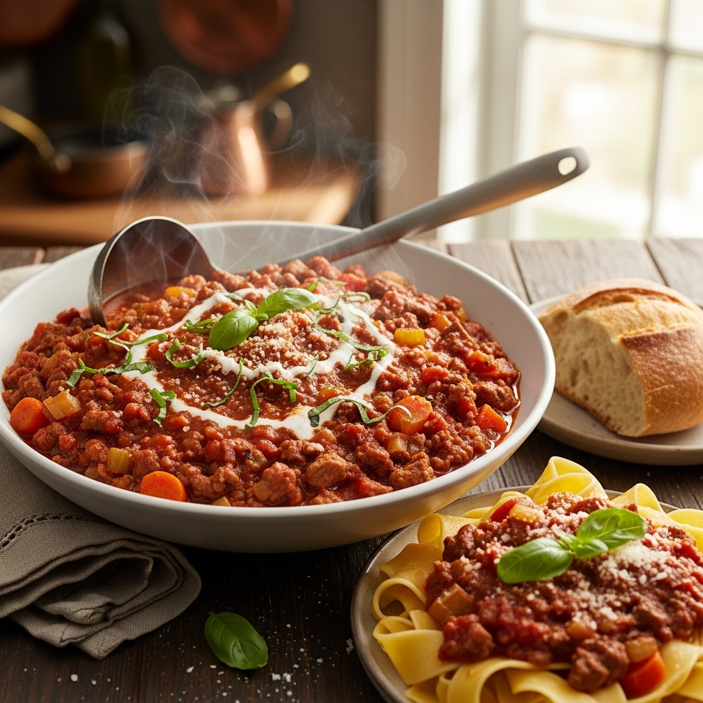 slides-downloader Slow Cooker Pasta Bolognese Sauce