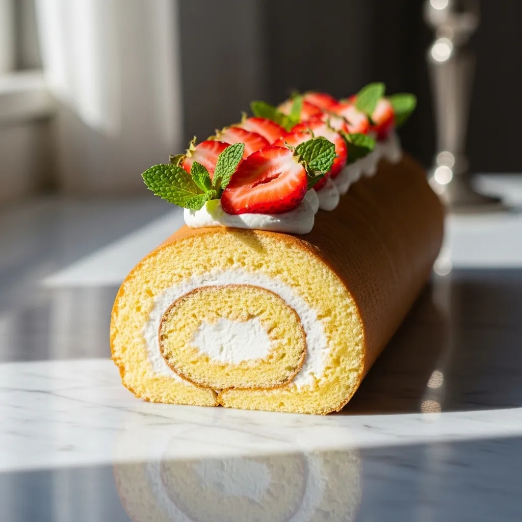 Strawberry Lemon Roll