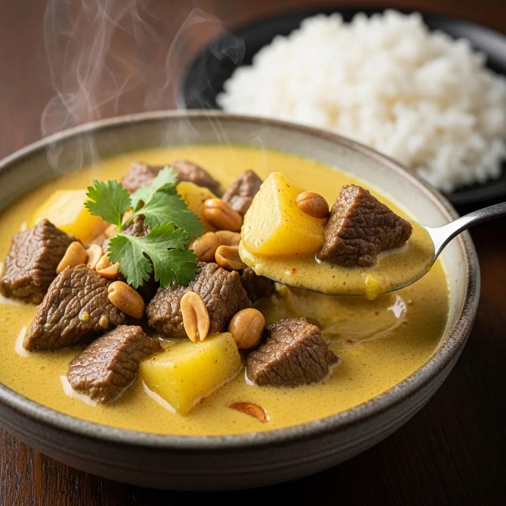 slides-downloader Thai Massaman Curry with Beef (แกงมัสมั่น)