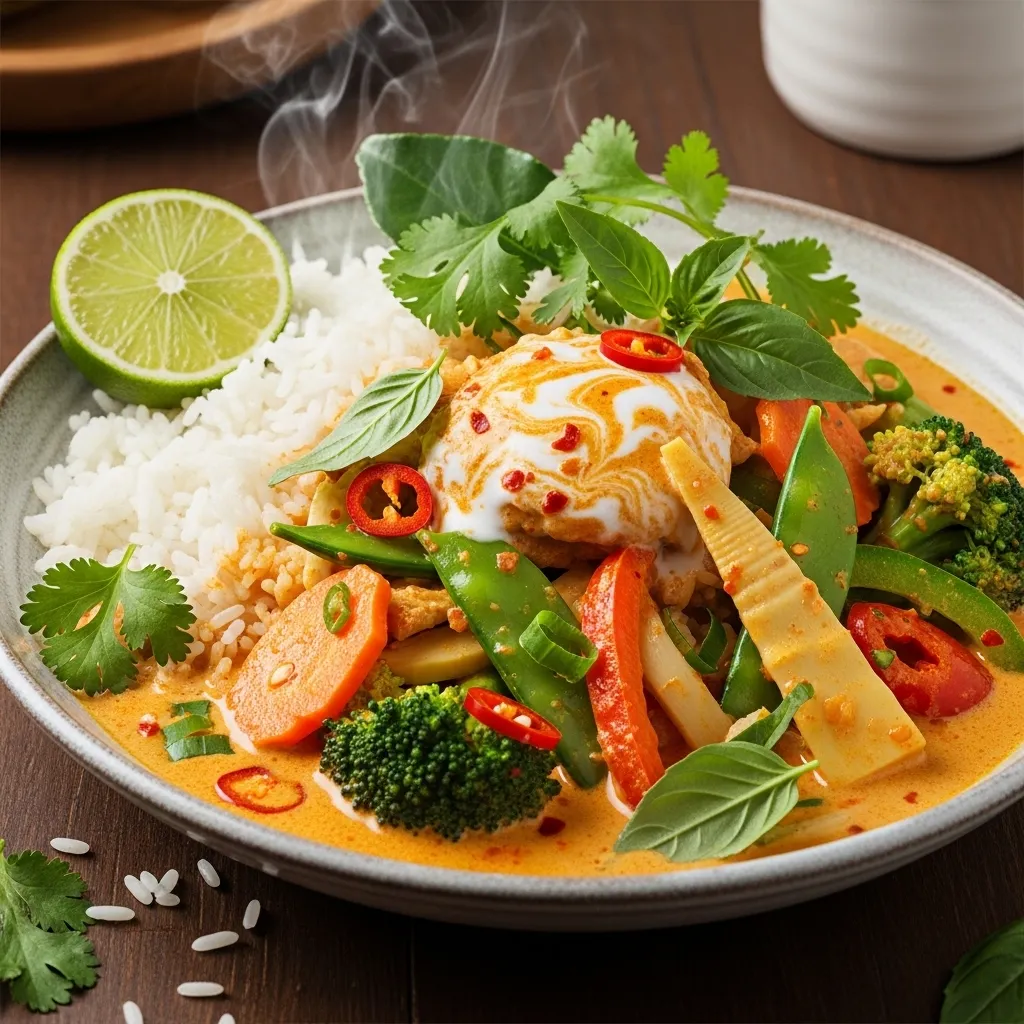 Thai-Style Coconut Curry Chicken