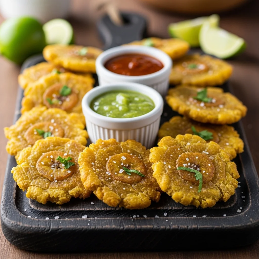 slides-downloader Tostones (Fried Plantains)