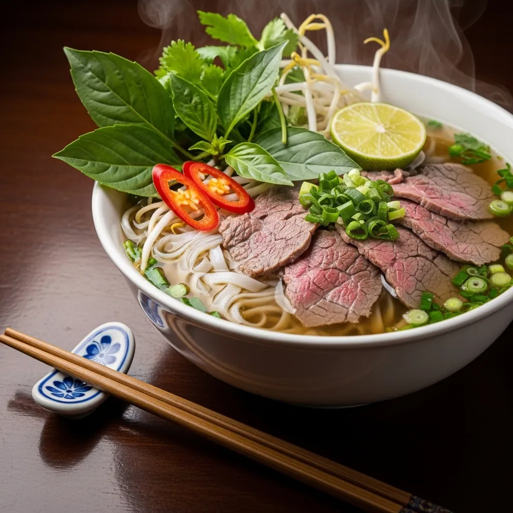slides-downloader Vietnamese Pho Bo (Beef Noodle Soup)