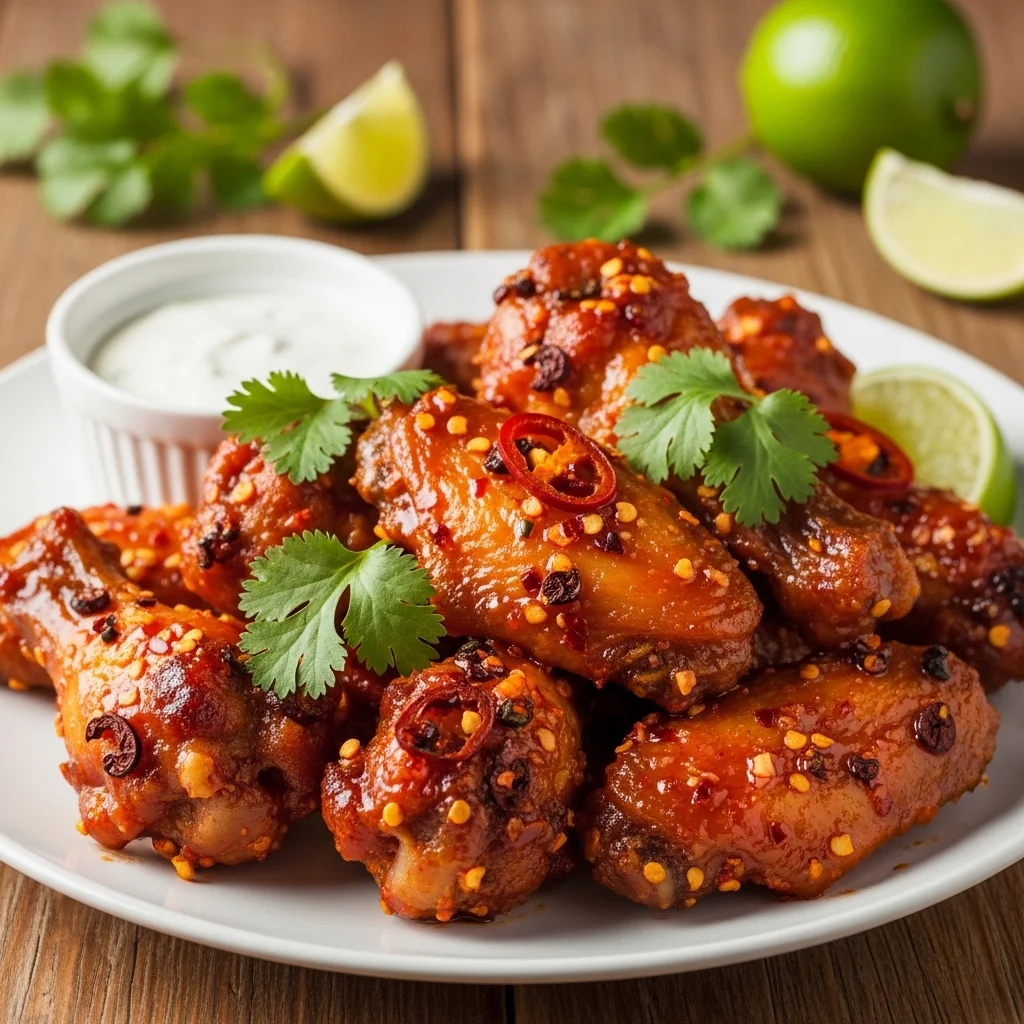 Air Fryer Szechuan Wings