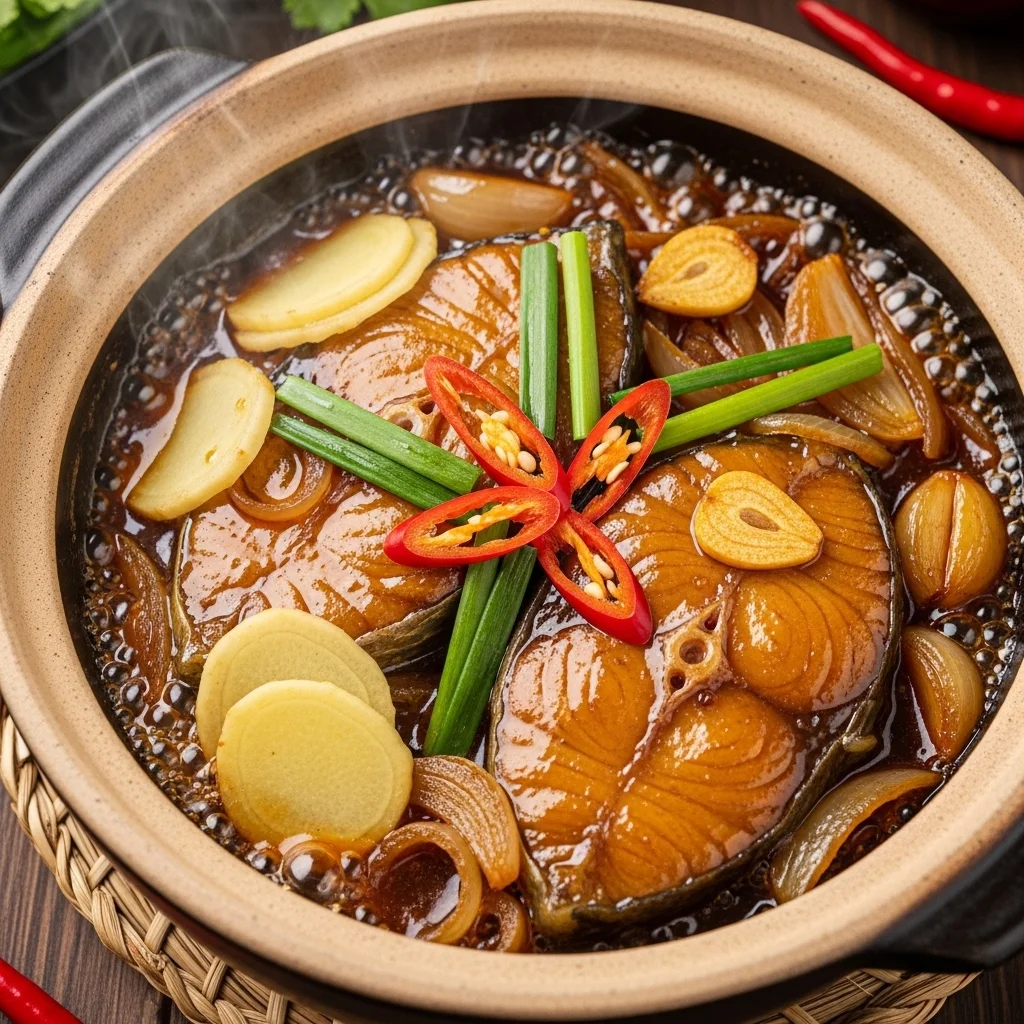 Ca Kho To (Vietnamese Caramelized Fish in Clay Pot)