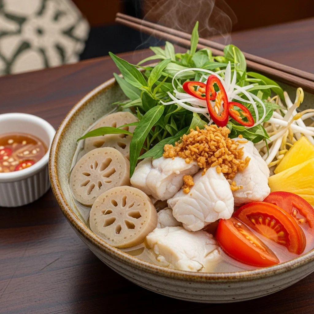 Canh Chua (Vietnamese Sweet and Sour Tamarind Soup)