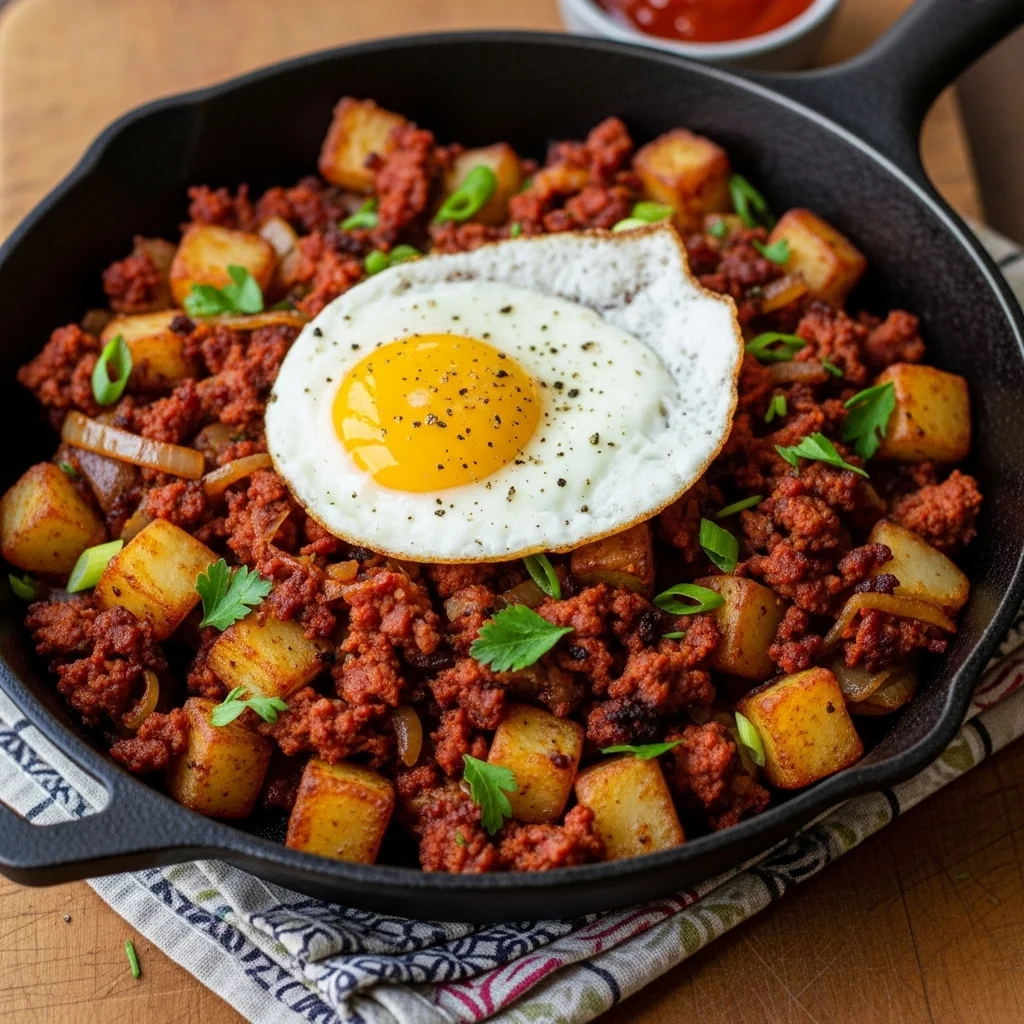 Chorizo and Potato Hash