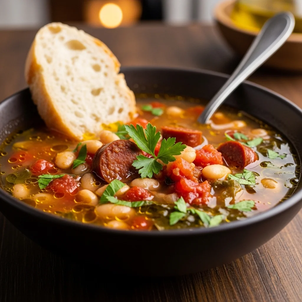 Chorizo and White Bean Soup