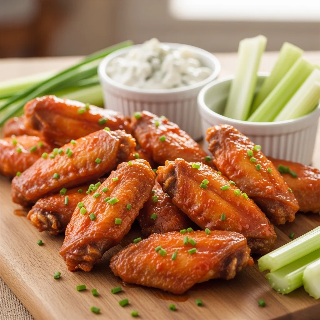 Classic Crispy Baked Buffalo Wings