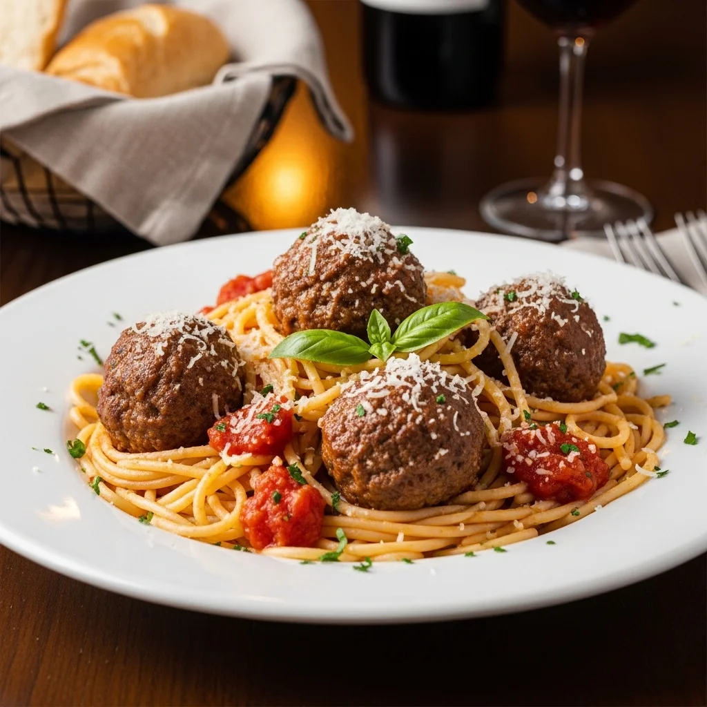 Classic Spaghetti and Meatballs