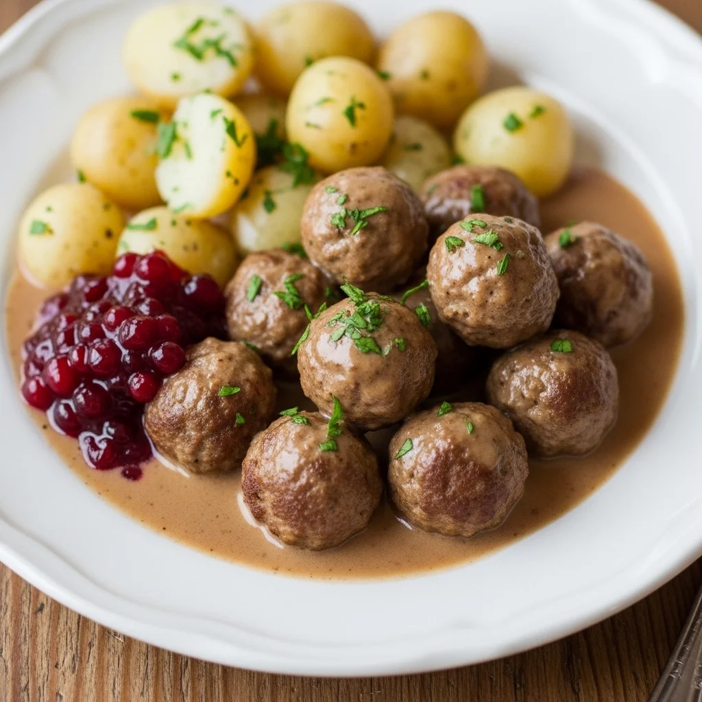 Classic Swedish Meatballs (Köttbullar)