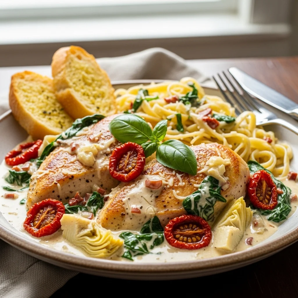 Creamy Tuscan Garlic Chicken