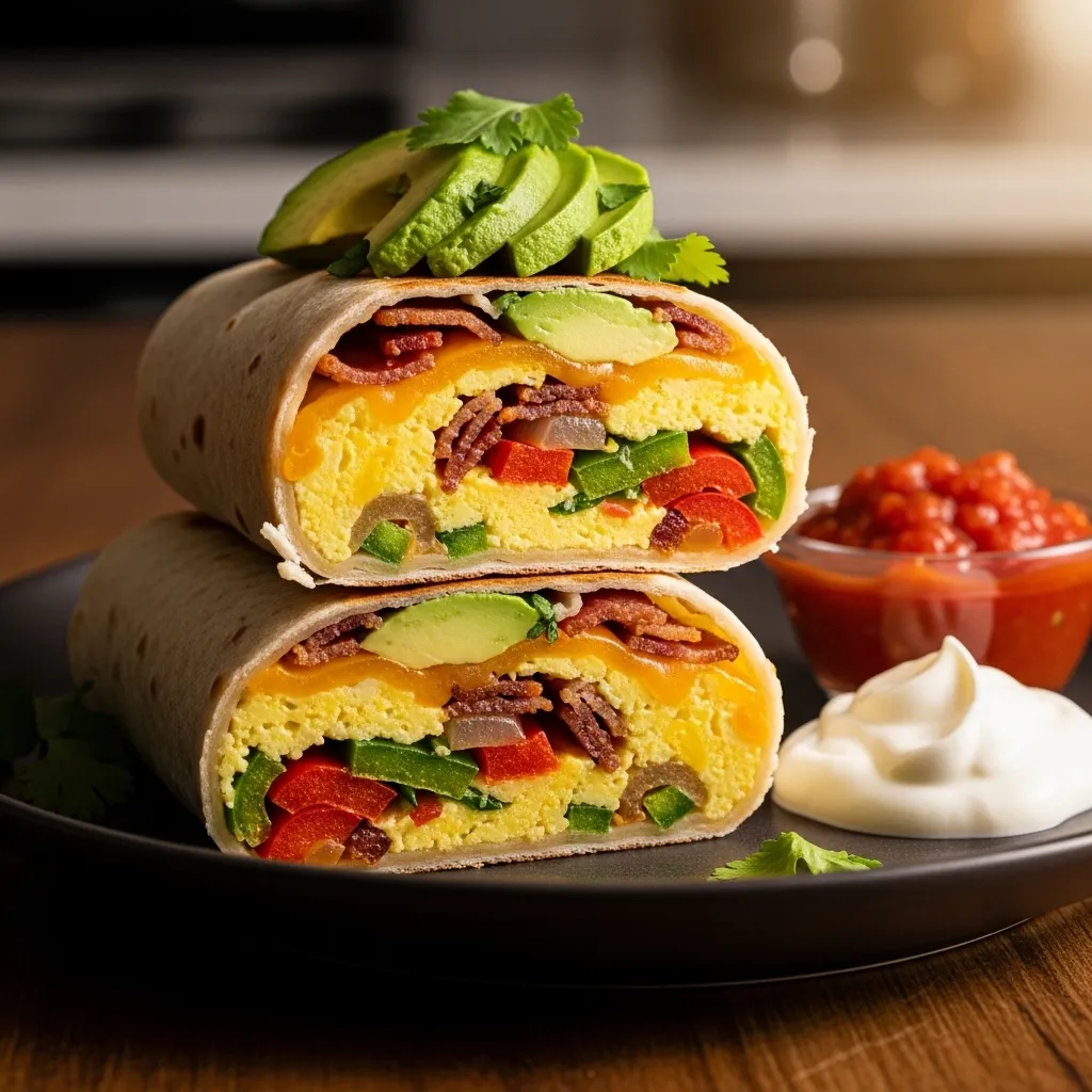 slides-downloader Egg and Cheese Breakfast-for-Dinner Burritos