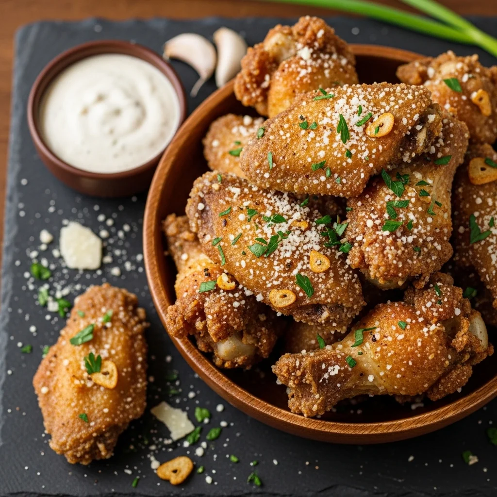 Garlic Parmesan Wings