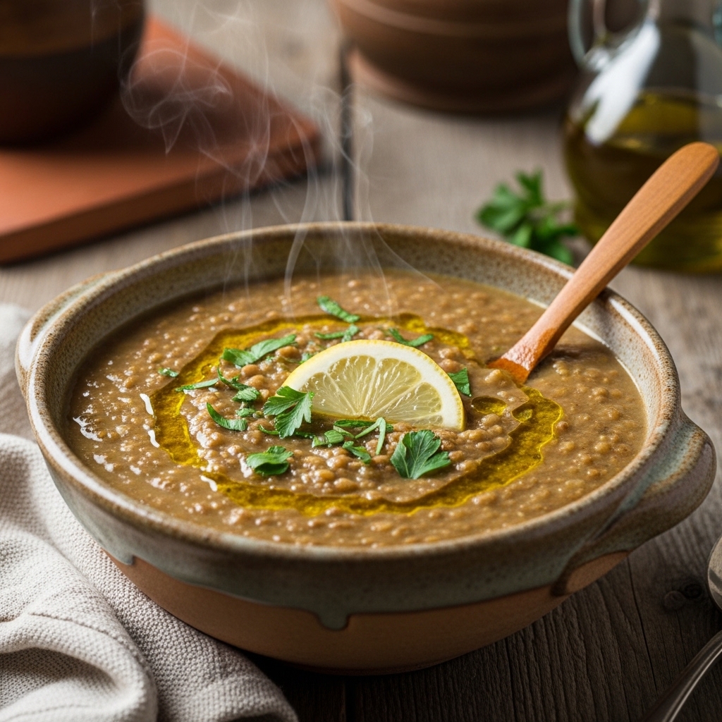 Greek Lentil Soup (Fakes)