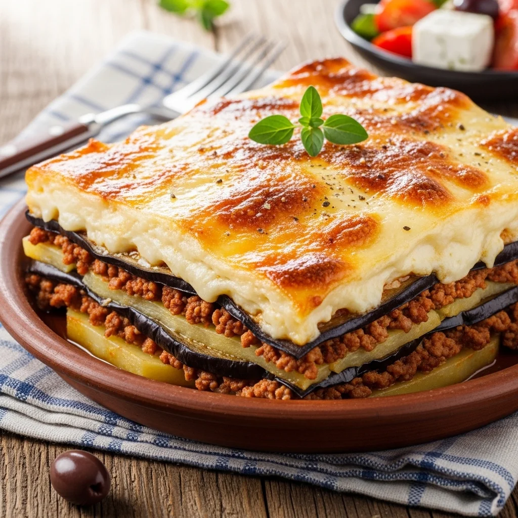 slides-downloader Greek Moussaka