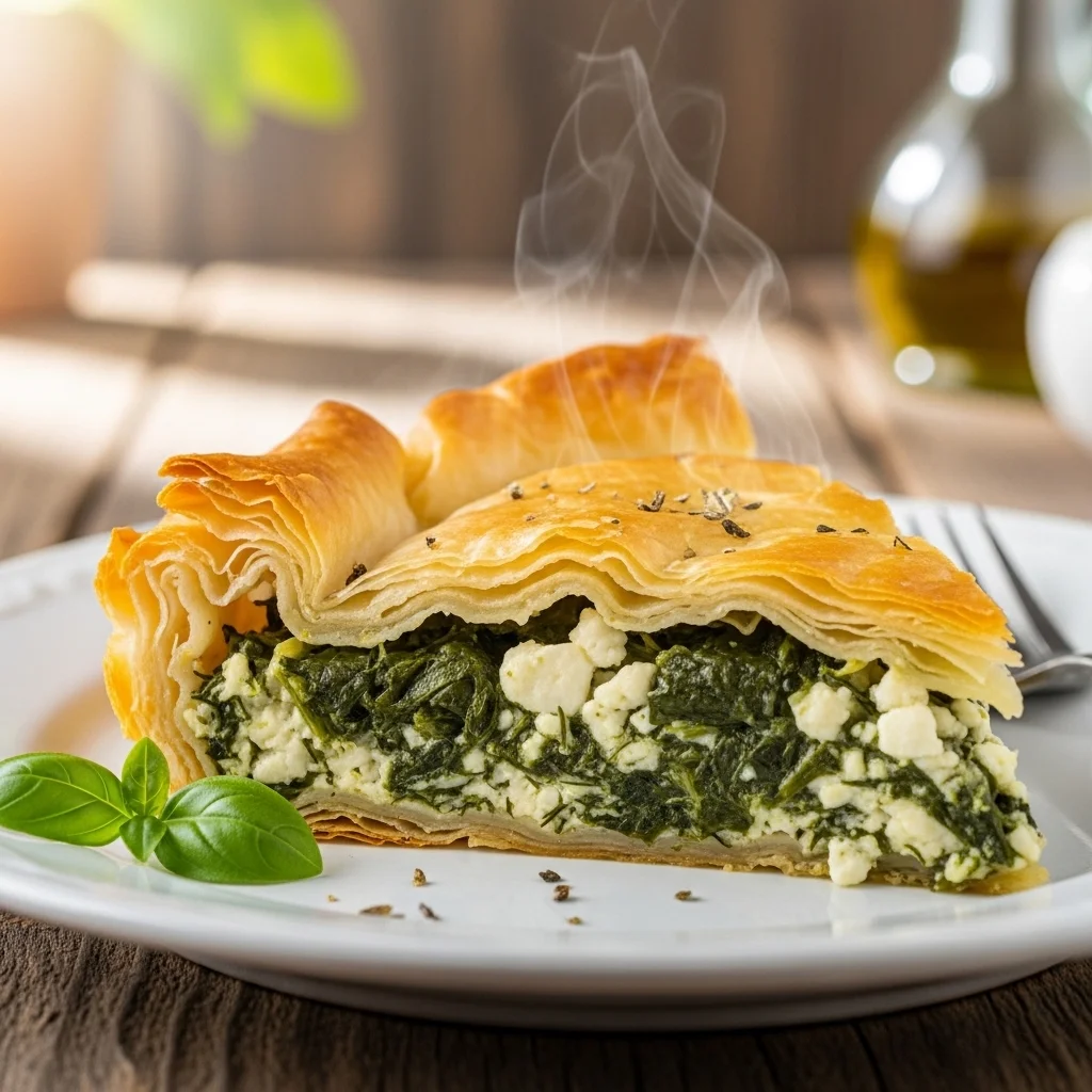 slides-downloader Greek Spanakopita (Spinach and Feta Pie)