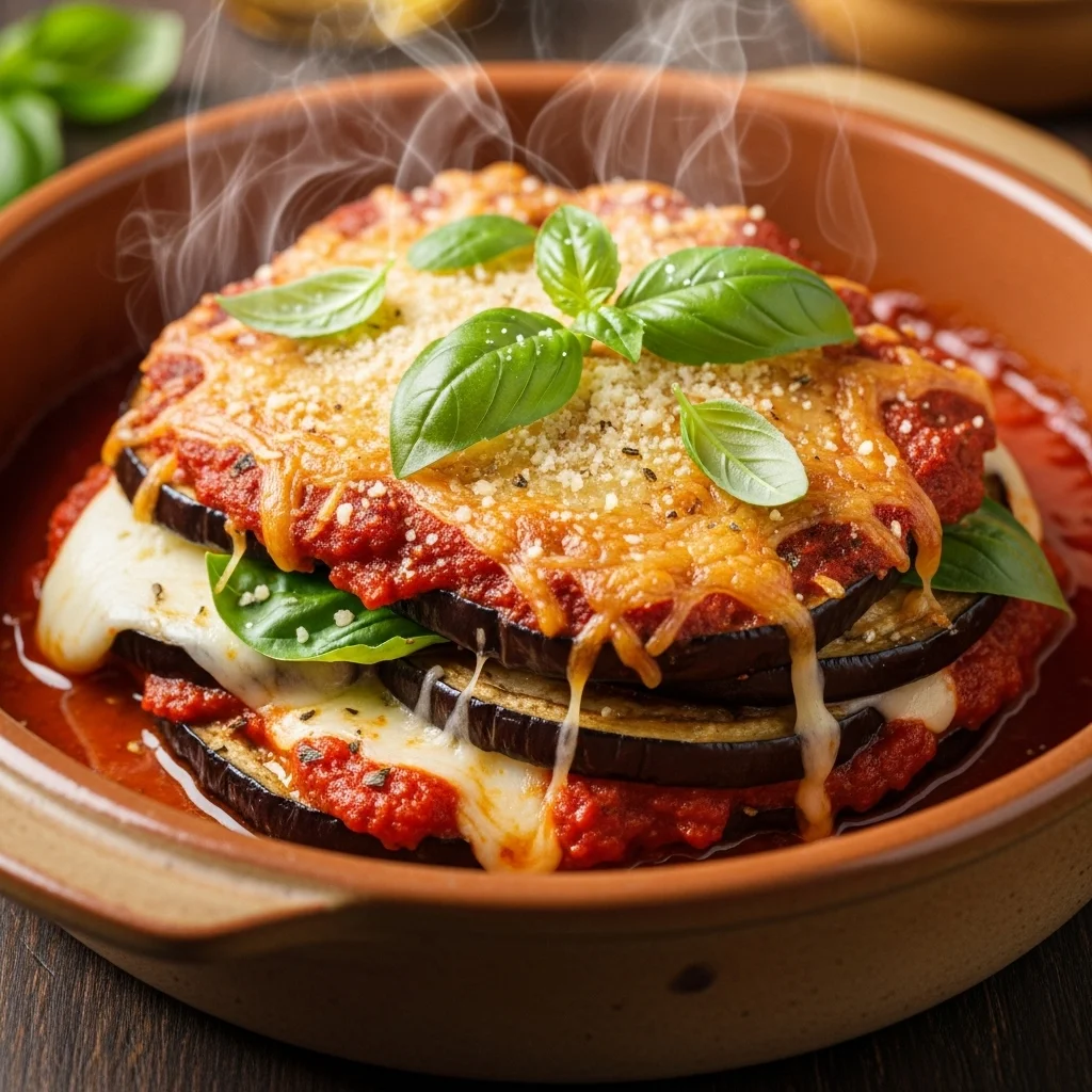 slides-downloader Italian Eggplant Parmesan (Melanzane alla Parmigiana)