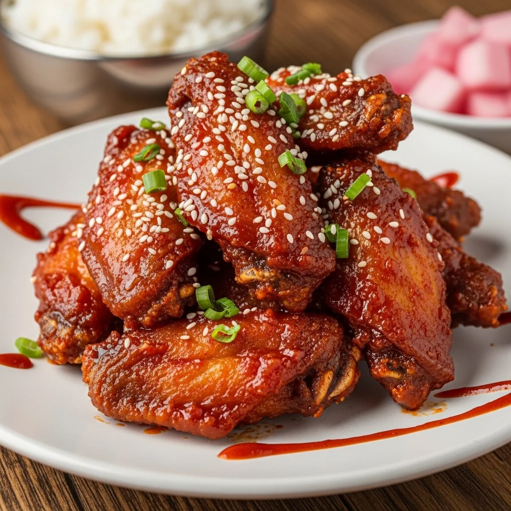 Korean Gochujang Wings