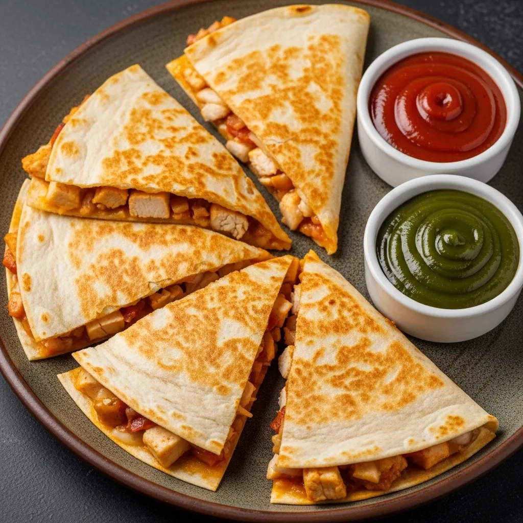 slides-downloader Loaded Chicken Quesadillas