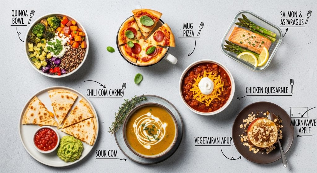 7 Quick Microwave Dinner Ideas