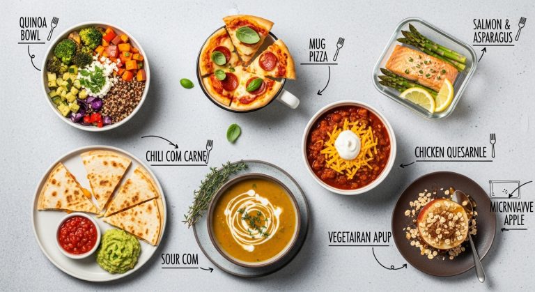 7 Quick Microwave Dinner Ideas