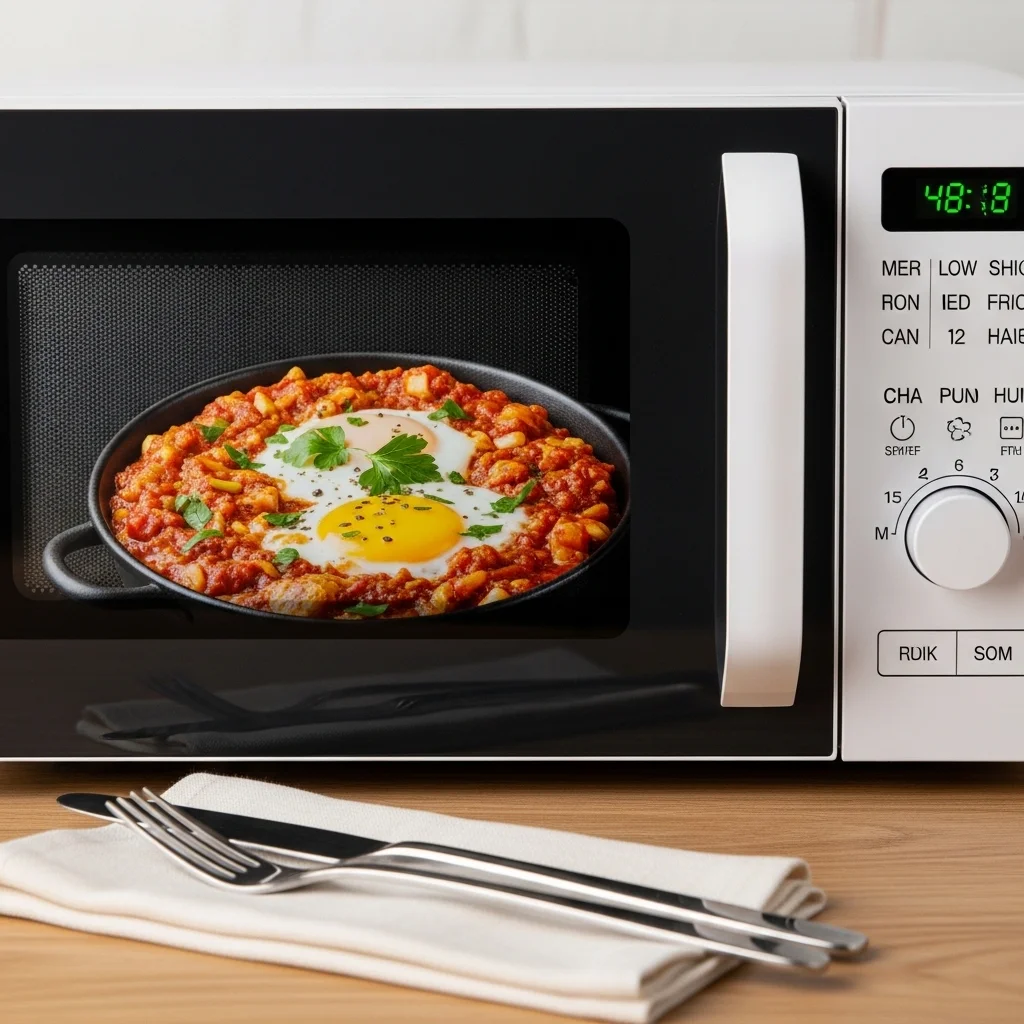  Microwave Shakshuka