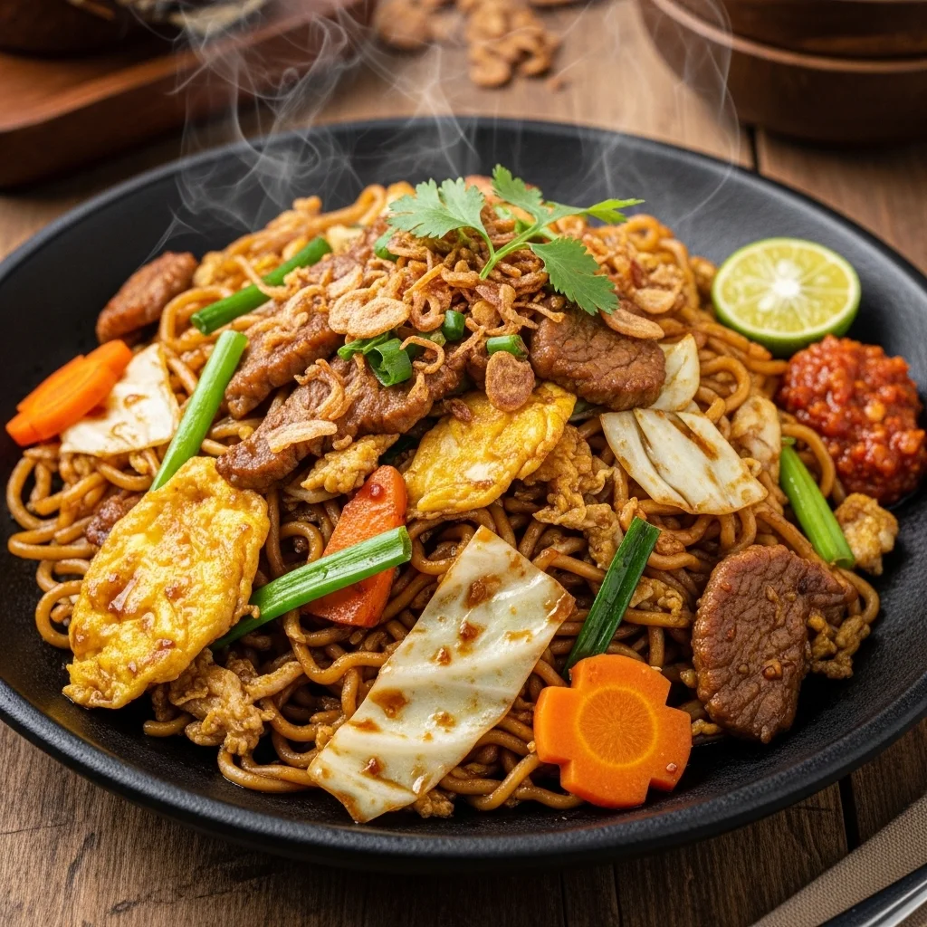 slides-downloader Mie Goreng (Indonesian Fried Noodles)