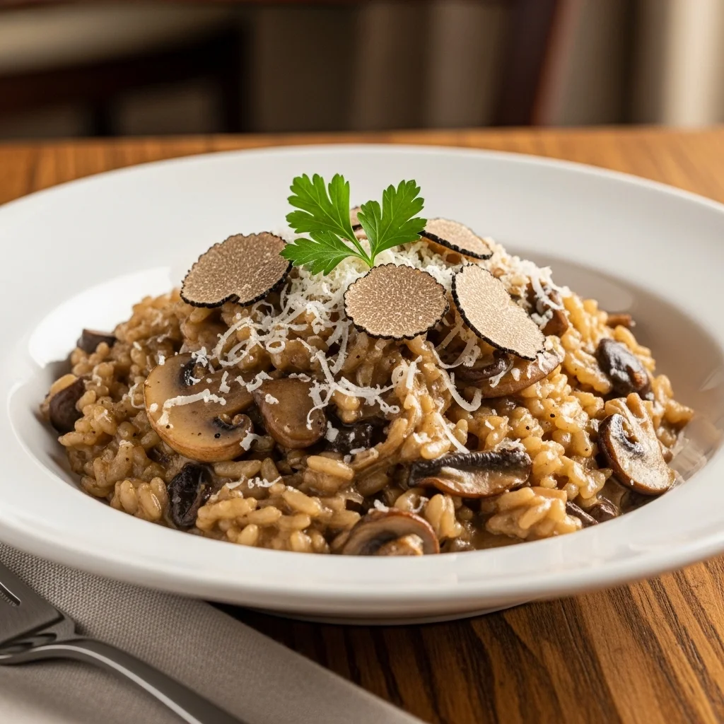 Mushroom and Truffle Risotto