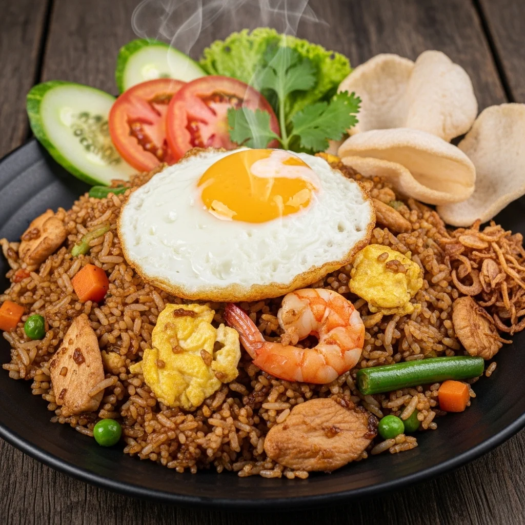 slides-downloader Nasi Goreng (Indonesian Fried Rice)