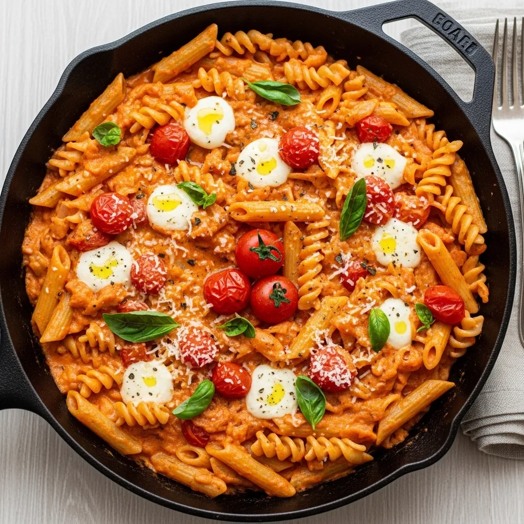 slides-downloader One-Pan Creamy Tomato Pasta