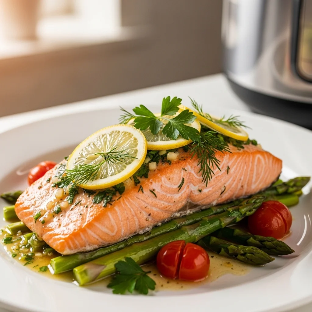 slides-downloader Pressure Cooker Lemon Herb Salmon