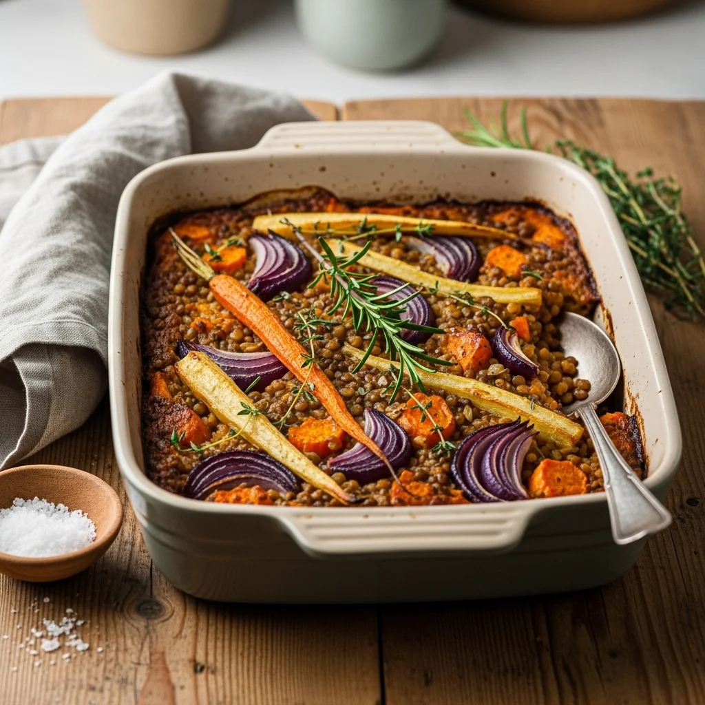 slides-downloader Roasted Vegetable and Farro Salad