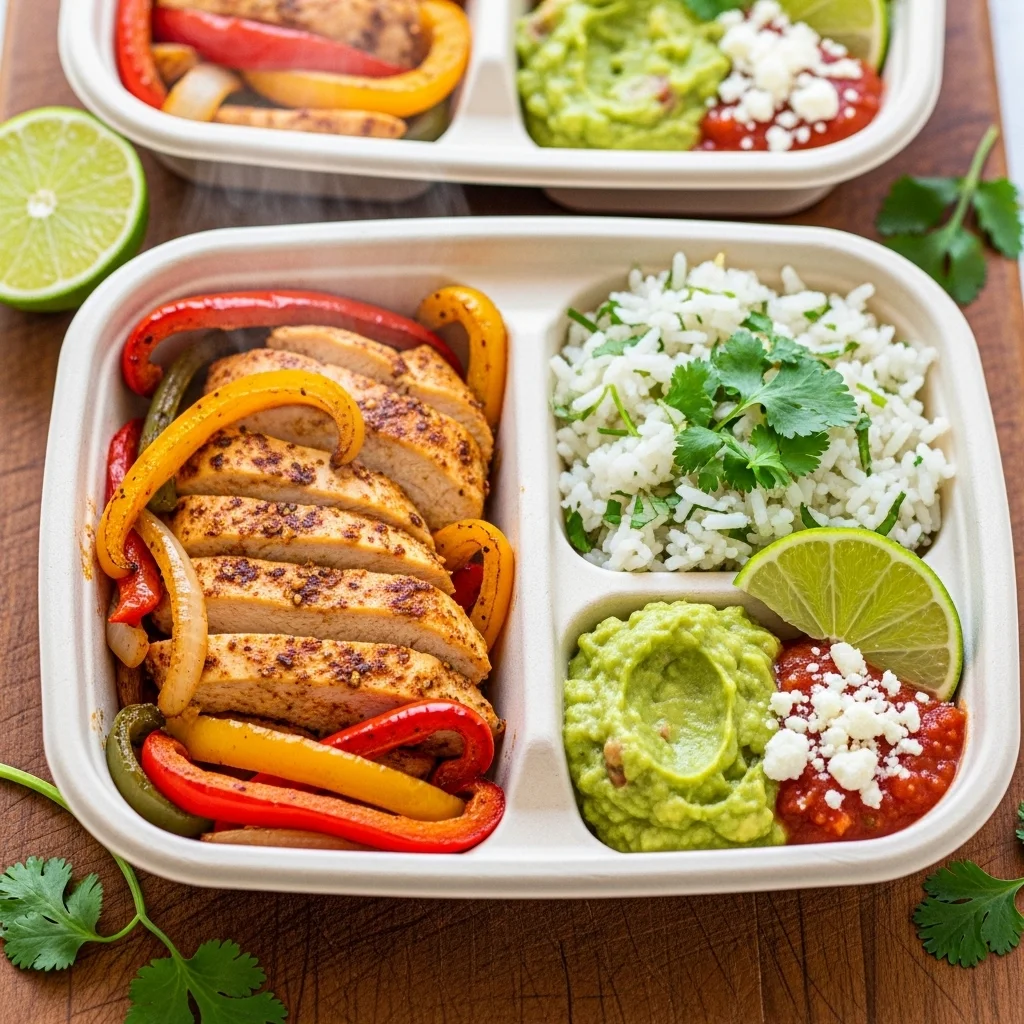 slides-downloader Sheet Pan Chicken Fajita Bowls