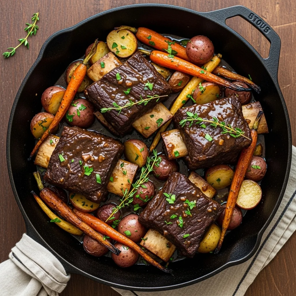 Slow-Braised Beef Short Ribs