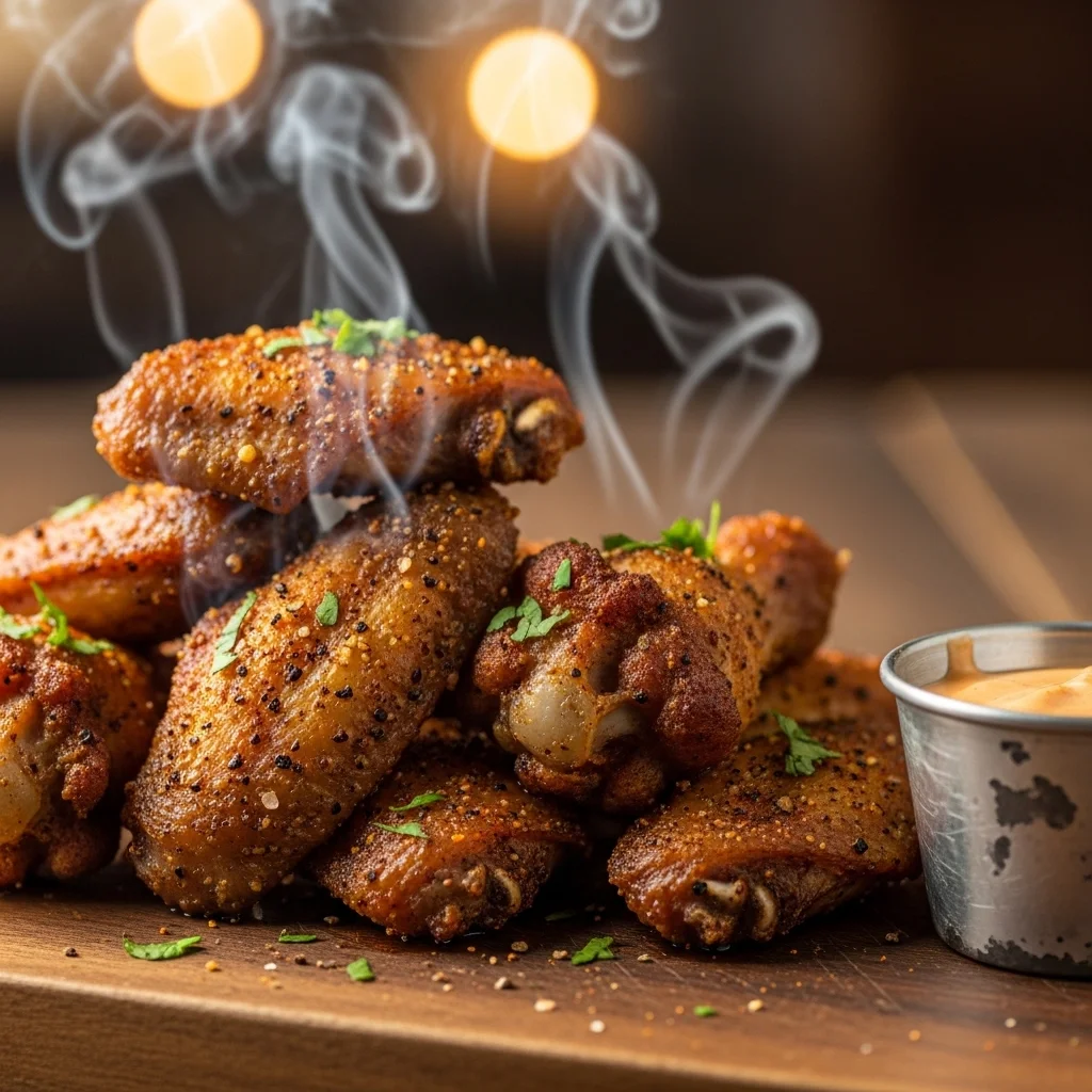 Smoky BBQ Dry Rub Wings